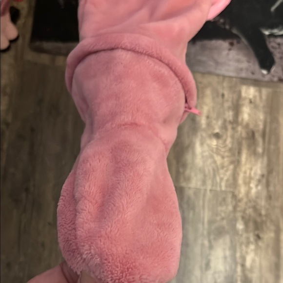 Cozy Pink Hoodie-Footie by Pajamagrams - Picture 6 of 9